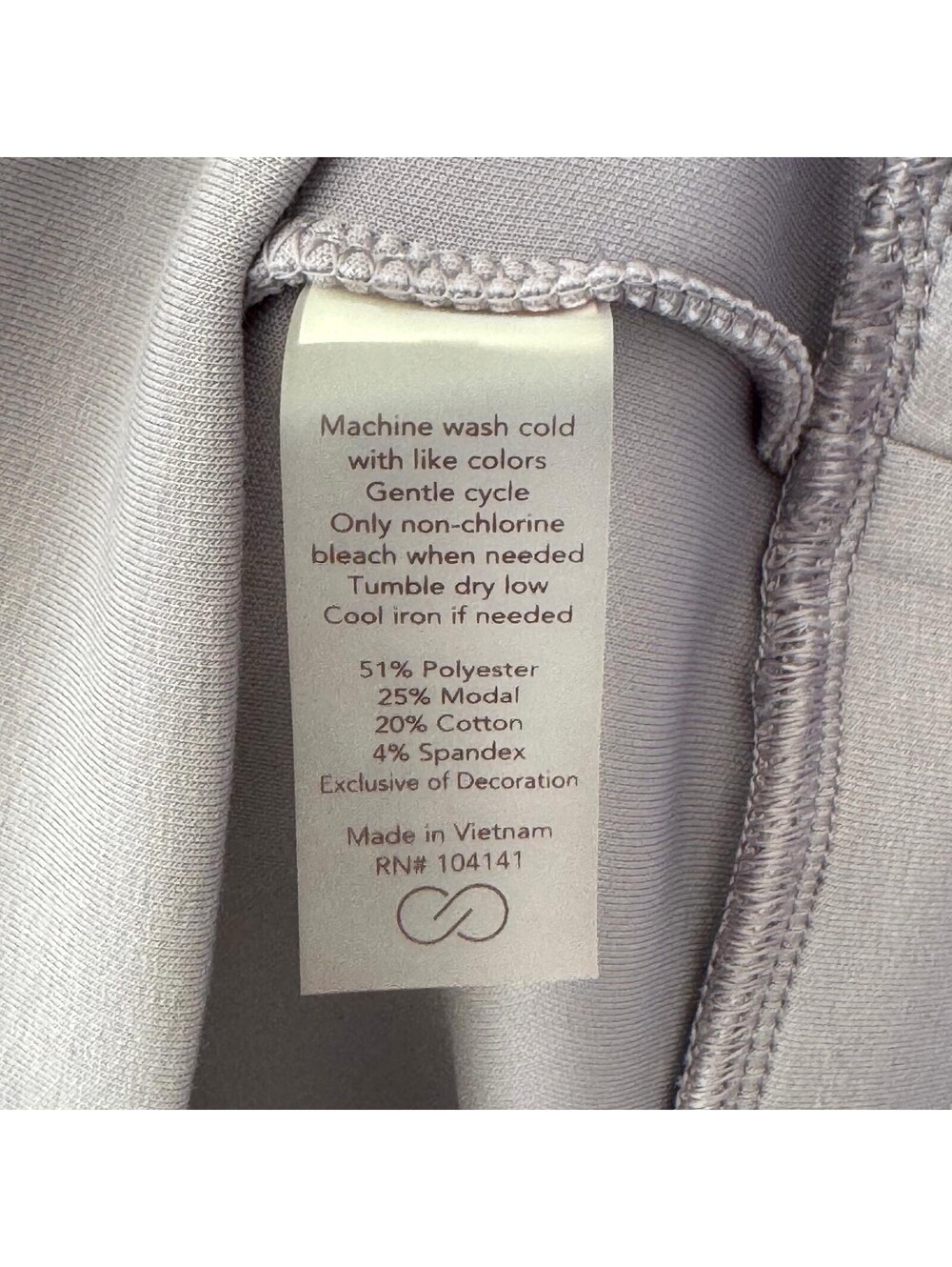 CALIA Sweatshirt M Gray Funnel Cowl Neck Oversized Pocket Soft - Picture 5 of 11